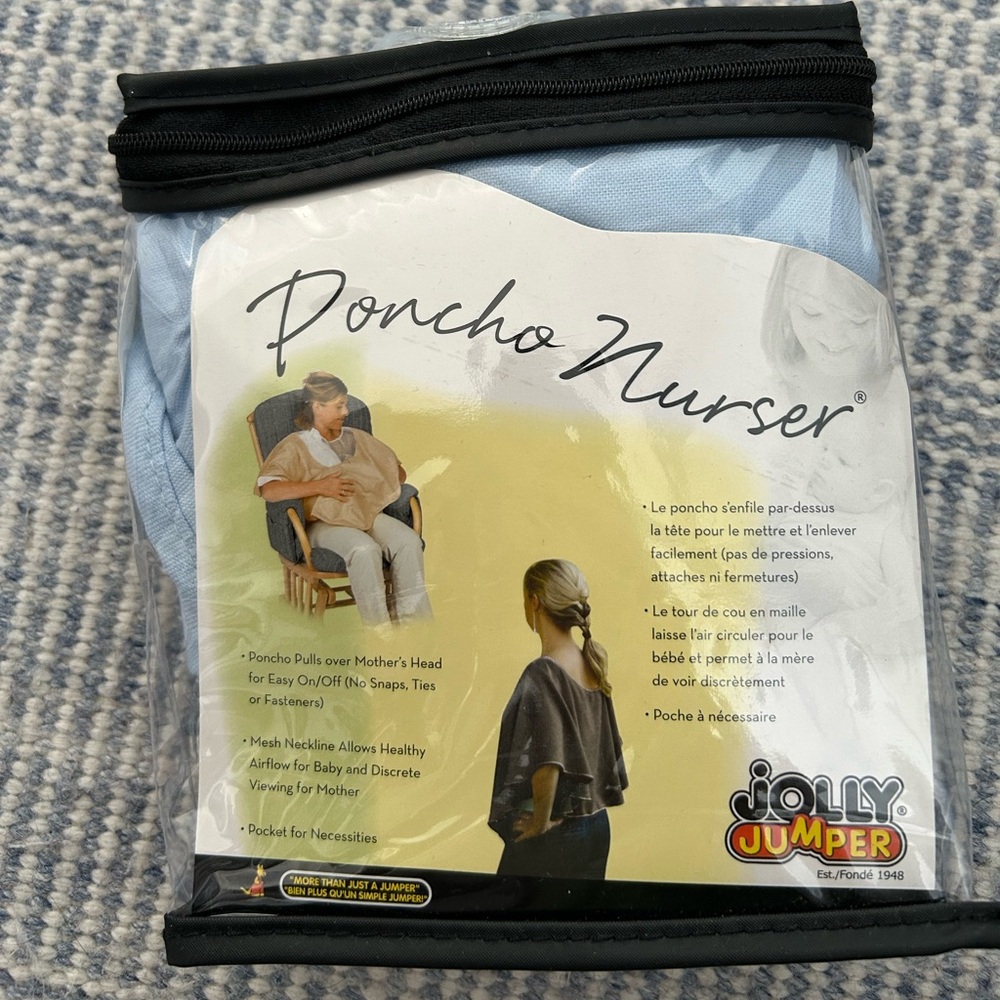 Blue Poncho Nurser